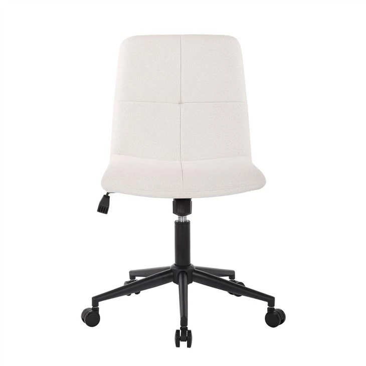 Ergonomik Swivel twal chèz chèz biwo lakay