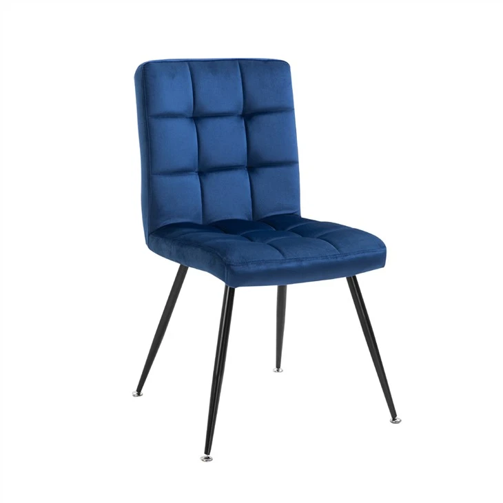 Twal Dinning chèz ak janm metal
