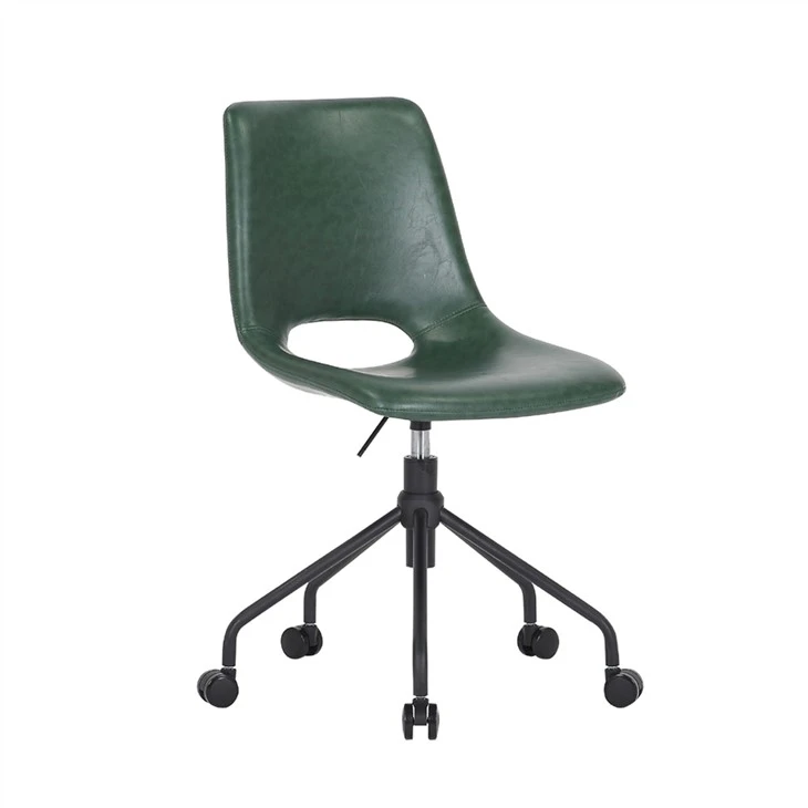 Morden Swivel Leisure chèz ak kouvèti PU