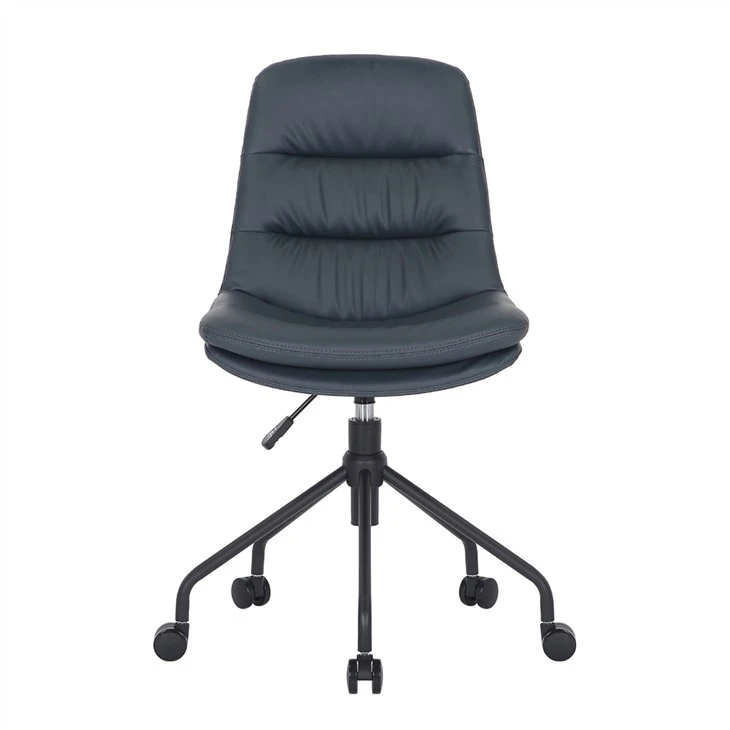 Nòdik Swivel PU Kay biwo chèz