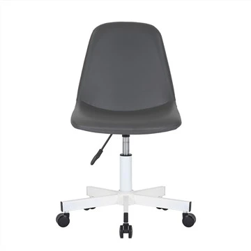 Reglabl Metal Base Konfòtab Kay biwo chèz