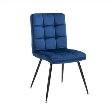 Twal Dinning chèz ak janm metal
