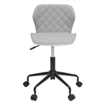 Home Office Leisure Swivel chèz twal velours chèz