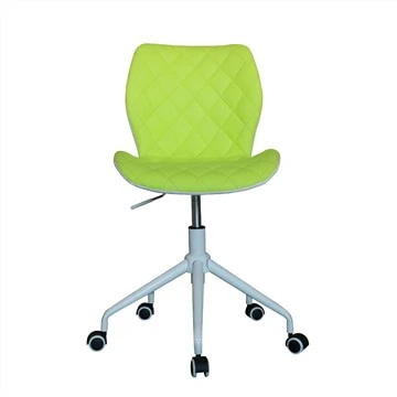 Swivel chèz biwo lakay ak kouvèti PU