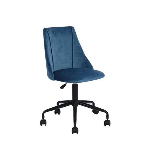 Swivel Velvet Ergonomik biwo chèz