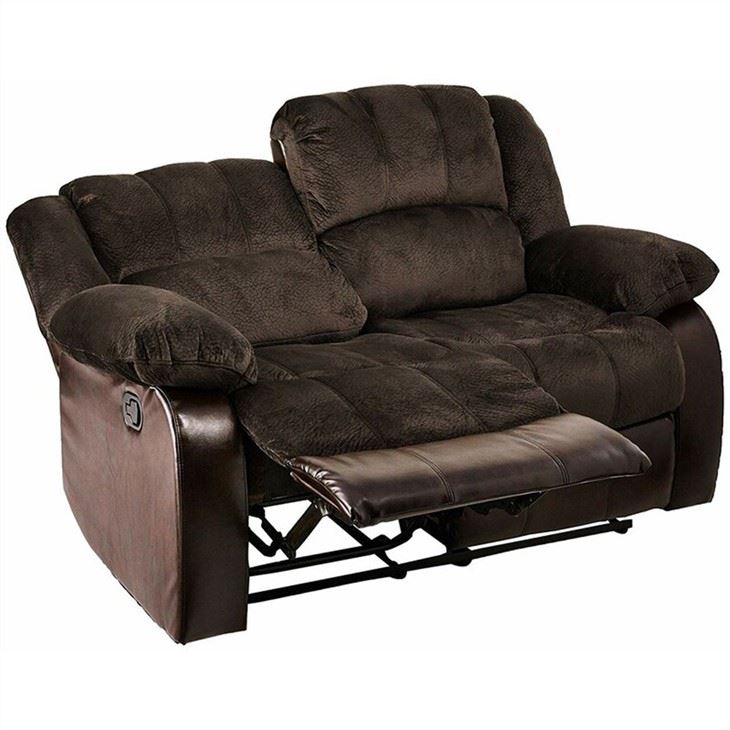 Twal PU Leather reglabl Recliner Sofa