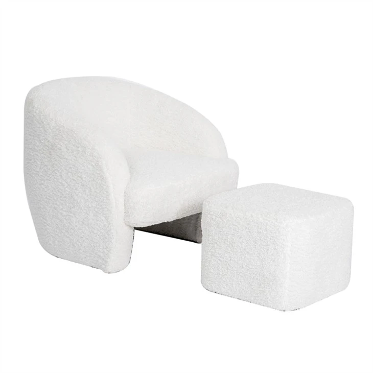 Selibatè chèz sofa ak repo pye