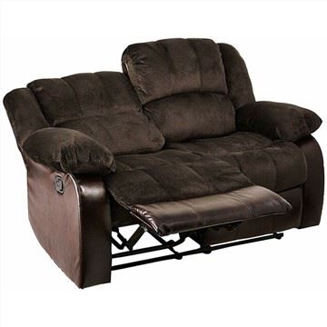 Twal PU Leather reglabl Recliner Sofa