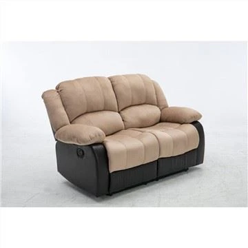 PU twal kwi reglabl recliner sofa