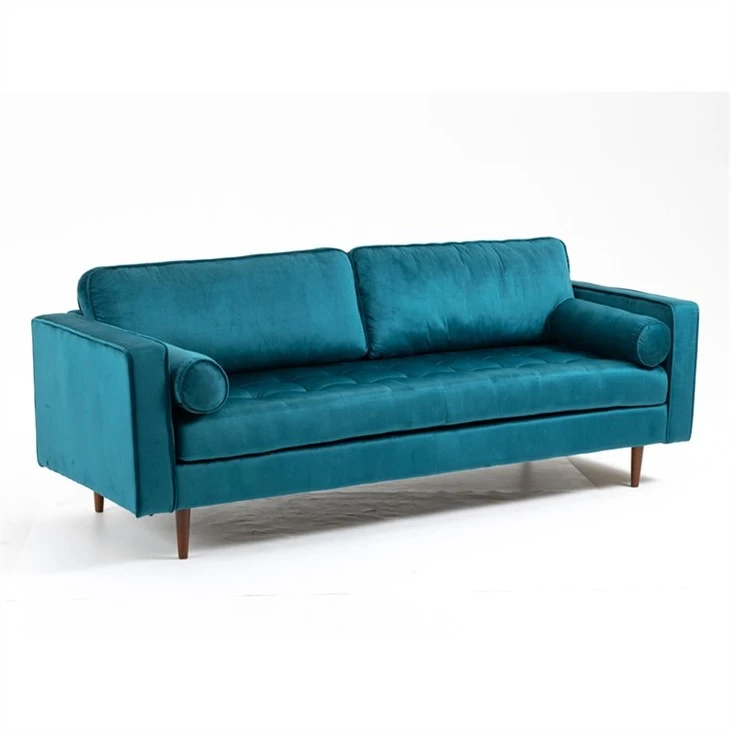 Modern light luxury velvet fabric sofa
